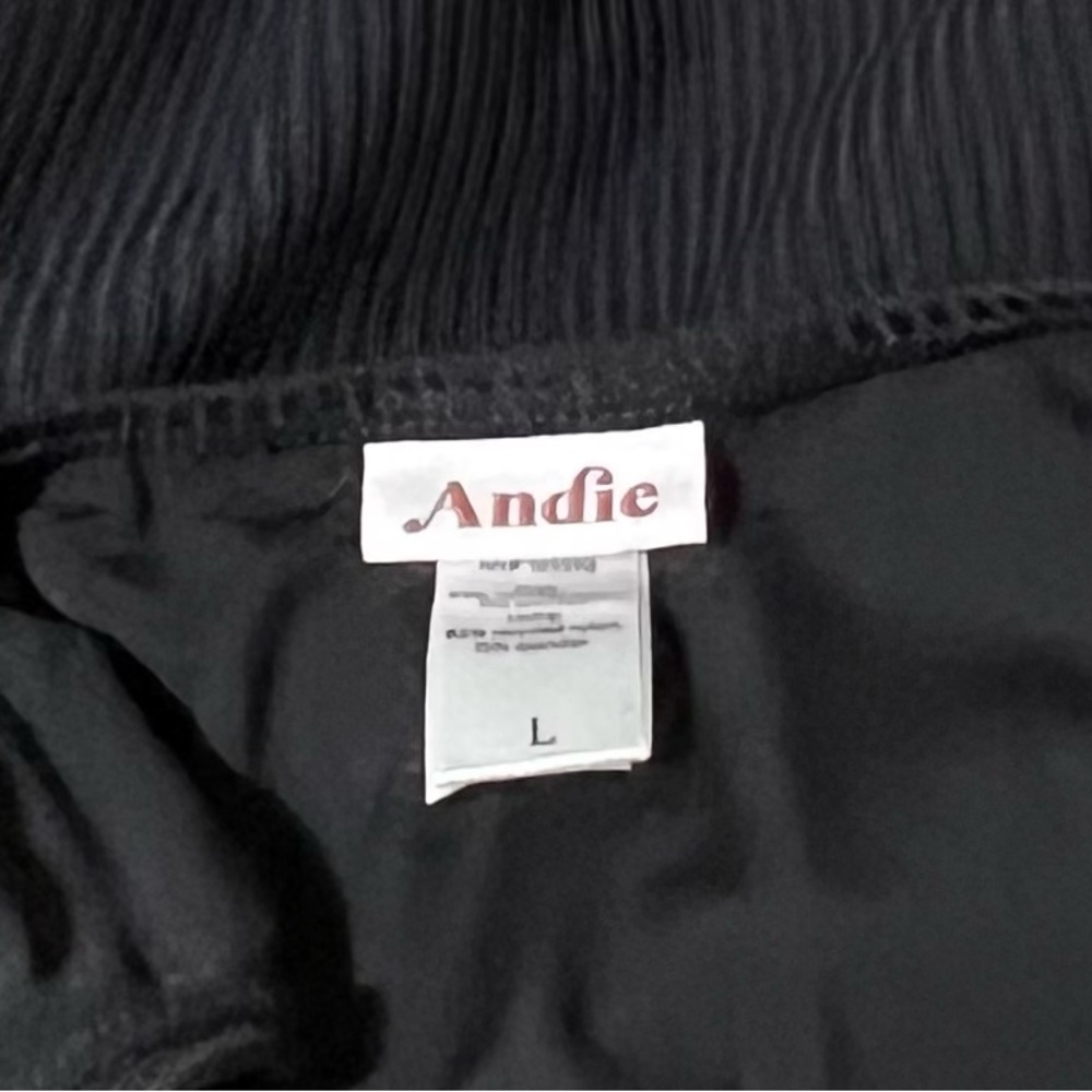 NEW Andie The Malibu One Piece Swimsuit in Black Sz Large - Picture 5 of 6